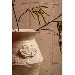 PTMD Kruik Leandra - 26x26x37 cm - Keramiek - Beige