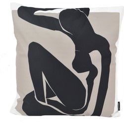 Abstract Silhouette | 45 x 45 cm | Kussenhoes | Katoen/Polyester