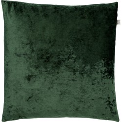 Dutch Decor SKY - Sierkussen velvet 45x45 cm - Mountain View - donkergroen - Dutch Decor