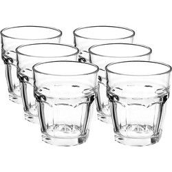 Bormioli Rocco Drinkglazen/waterglazen - 18x - transparant - 270 ml - Drinkglazen