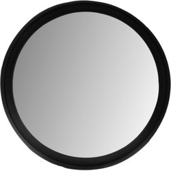 Wandspiegel Fletcher Rond - ø30 - zwart - Metaal/glas