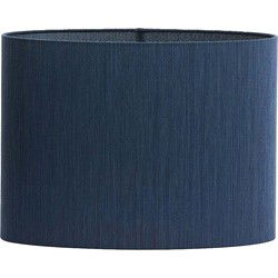 Light&living Kap ovaal recht smal 38-17,5-28 cm HARPER blauw