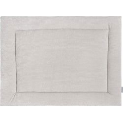 Baby's Only Boxkleed Sense - Parklegger - Speelkleed - Kiezelgrijs - 80x100 cm - Zachte rib corduroy stof - Extra dik - Tweezijdig te gebruiken