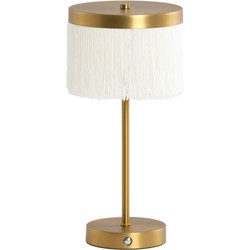 Light & Living - tafellamp - Diny - brons - metaal - bureaulamp - LED - 1892118