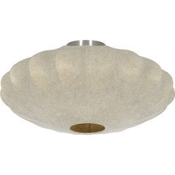 Light & Living - Plafonnière FAY - Ø50x22cm - Bruin