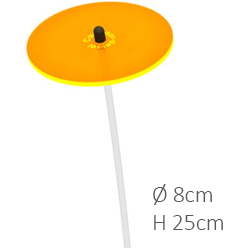 Sonnenfänger Gelb klein 25x8 cm - Cazador Del Sol