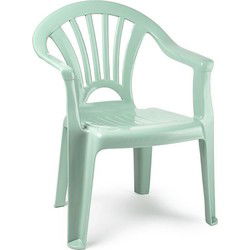 Plasticforte Kinderstoel - kunststof - mint groen - 35 x 28 x 50 cm - Kinderstoelen