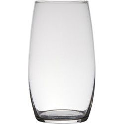 Bloemenvaas - glas - 25 x 14 cm - rond model- boeketvaas - 3 liter - Vazen