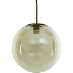 Light and Living hanglamp  - brons - glas - 2958785