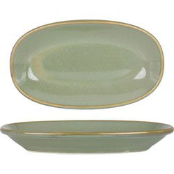 Bonna Serveerschaal - Sage Hygge - Porselein - 15x8.5 cm - set van 2