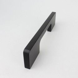 Deurgreep Gaby - zwart - 96 mm - Industrieel - Deurgrepenwinkel.nl