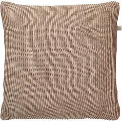 Dutch Decor TERRES - Sierkussen Cognac 45x45 cm - bruin - Dutch Decor