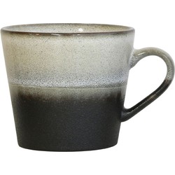 HKliving 70's cappuccino mok rock  Ø 9,5 cm