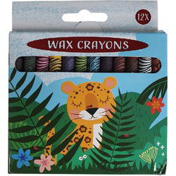Wascokrijtjes Jungle 12 Stuks