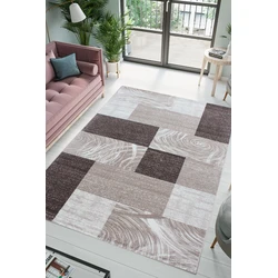 Jaden Modern Bruin vloerkleed - Laagpolig - 120 X 170 CM