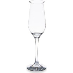 Pasabahce Prosecco/Champagneglazen - glas - set 6x stuks - 190 ml - Champagneglazen