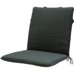Stapelstoelkussen donkergrijs eco nature buitenafwerking 97x49 (4 stuks)