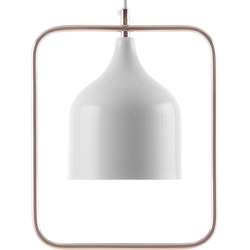 Beliani MAVONE - Hanglamp-Wit-IJzer