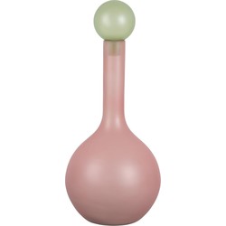 Vaas Alegre Globo - Zachtroze - Ø18cm