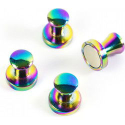 Trendform Magnet Mini-max - set van 4 - Regenboog