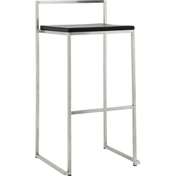 Design barkruk DISKO zwart