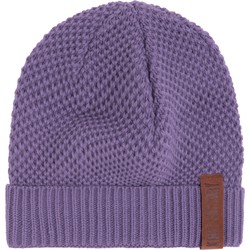 Knit Factory Jazz Gebreide Muts Dames - Beanie - Violet - One Size