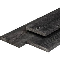 Plank douglas zwart geimpregneerd 1,6x14,0x180 cm Tuindeco