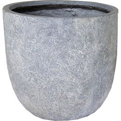 Arizona egg pot washed grey d55 x h51
