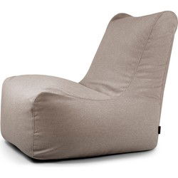Nordura Seat: loungekussen/ zitzak cacao 105 cm - met vulling - binnen & buiten