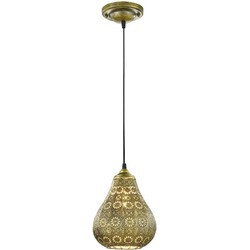 Vintage Hanglamp  Jasmin - Metaal - Bruin