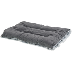ERGANI - Dierenbed - Grijs - Fluweel