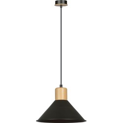 Scandinavische hanglamp Guidi Zwart