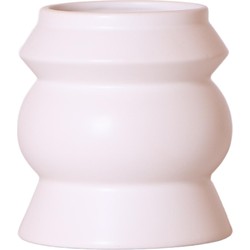 Kolibri Home | Tower witte bloempot - witte keramieken sierpot - Ø9cm