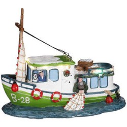 Fishing boat battery operated - l21xb11xh16,5cm