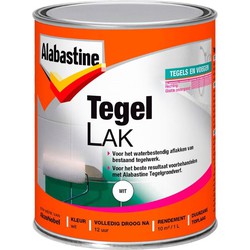 Tegellak wit 1 comp 1l