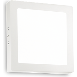 Moderne Witte Wandlamp - Ideal Lux Universal - LED - Aluminium