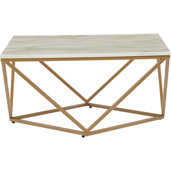 Beliani MALIBU - Salontafel-Beige-MDF