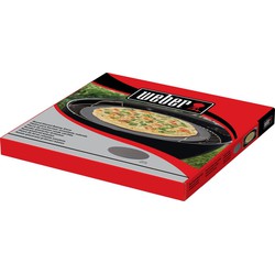 Pizzasteen geglazuurd rond d36cm