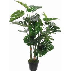 Mica Decorations Monstera Kunstplant - H100 x Ø75 cm - Groen