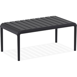 Lage tafel SIDONY XL zwart