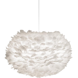 Eos Medium hanglamp white - met koordset wit - Ø 45 cm