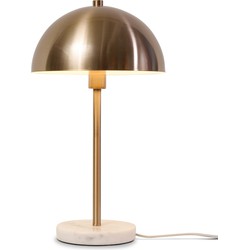 Tafellamp Toulouse - Goud/Marmer - Ø25cm