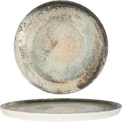 Rinart Dinerbord - Obvara - Porselein - 28 cm - set van 6