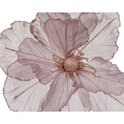 Papaver polyester d27h10 cm a3 kerst - Everlands