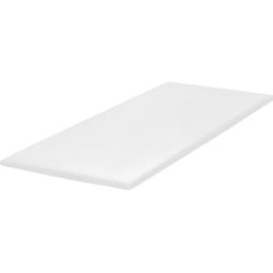 Beliani RESTFUL - Topper-Wit-PU-schuim