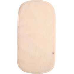 Alwero  - Alwero matras beschermer wieg 80x40cm beige