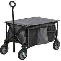 4goodz Strandwagen opvouwbaar met Tafel Afdekking - 5 zakken - 845-853V00CG