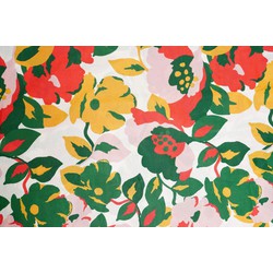 Zydante Swisstech® - Dekbedovertrekset - The Cotton Collection - Multicolor Flowers  - 200x200/220 + 2*60x70 cm