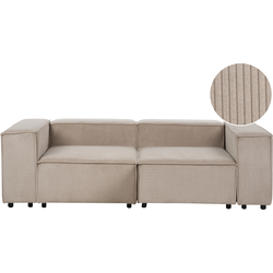 APRICA - Tweezitsbank - Lichtbruin - Corduroy