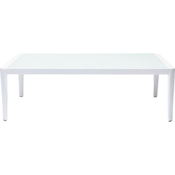 Kare Salontafel Tuin Tiki White